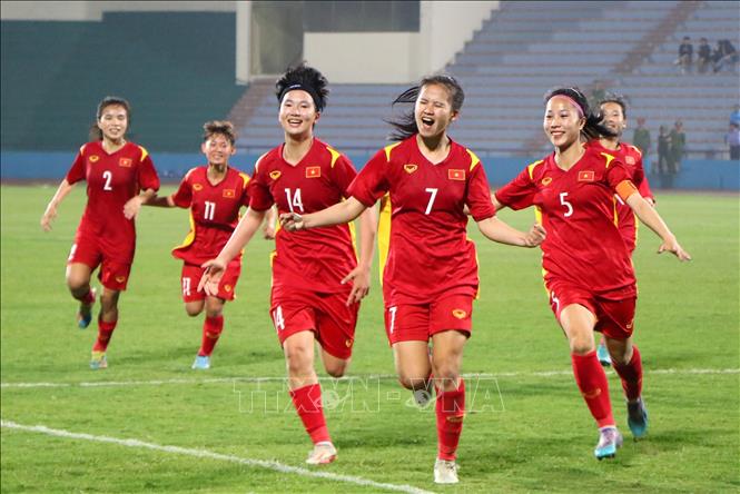 Giải U20 nữ châu Á Đội tuyển U20 nữ Việt Nam đi tiếp vào vòng loại thứ hai