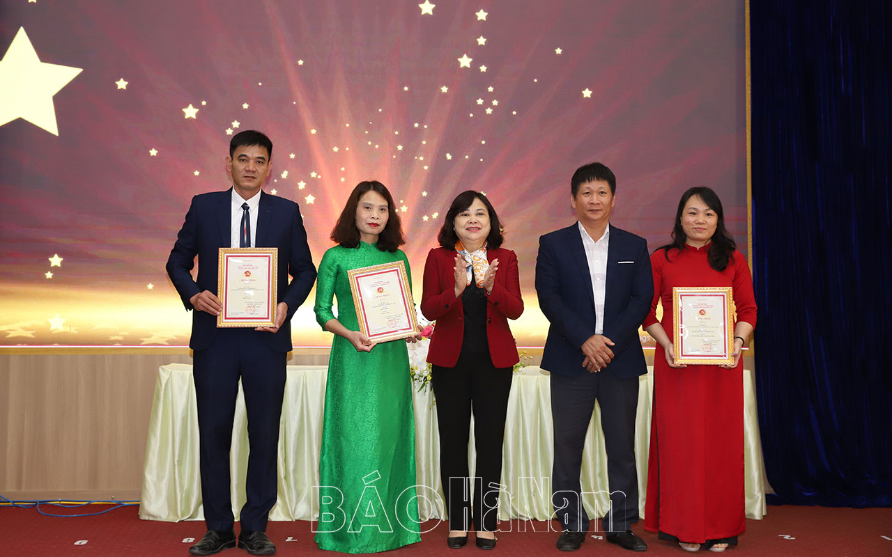 Tổng kết và trao thưởng Giải Búa liềm vàng tỉnh Hà Nam lần thứ VI phát động triển khai giải năm 2023