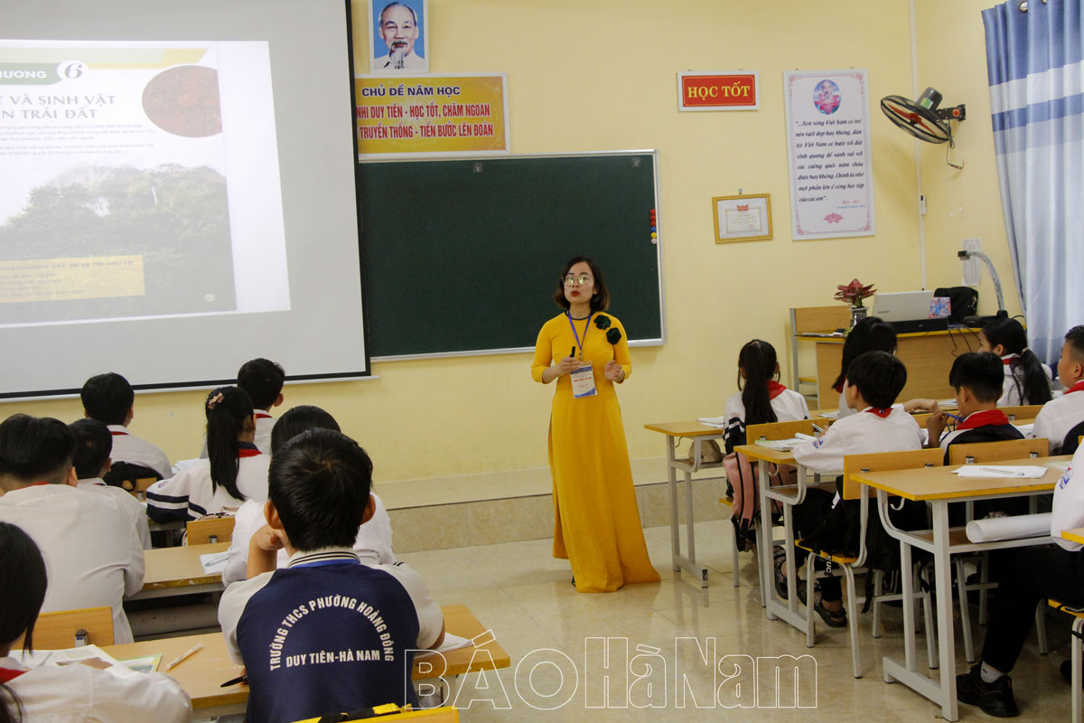 Khai mạc Hội thi Giáo viên dạy giỏi cấp THCS tỉnh Hà Nam năm học 20222023