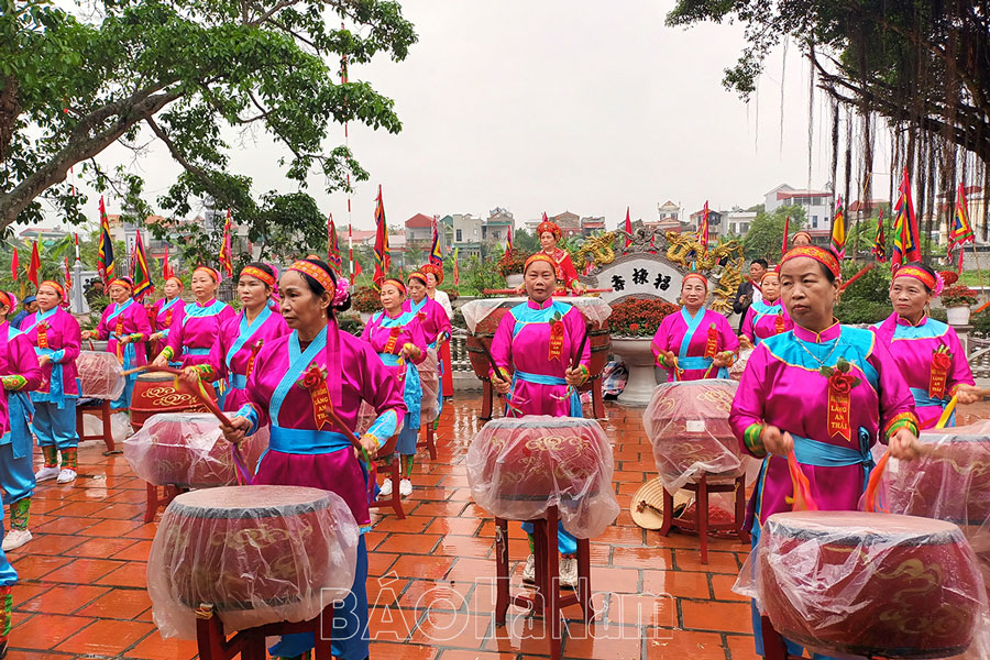 Tổ dân phố Bình Nam khôi phục lễ hội làng truyền thống sau 80 năm