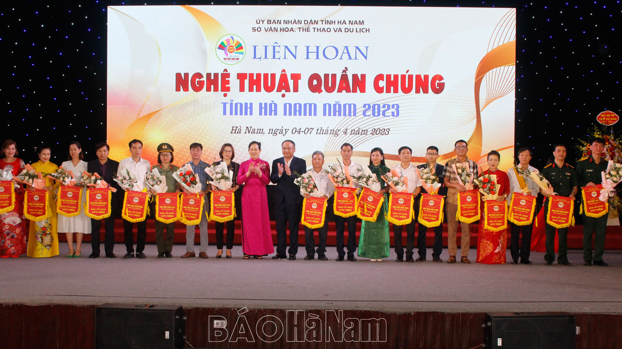 Khai mạc Liên hoan Nghệ thuật quần chúng tỉnh Hà Nam năm 2023