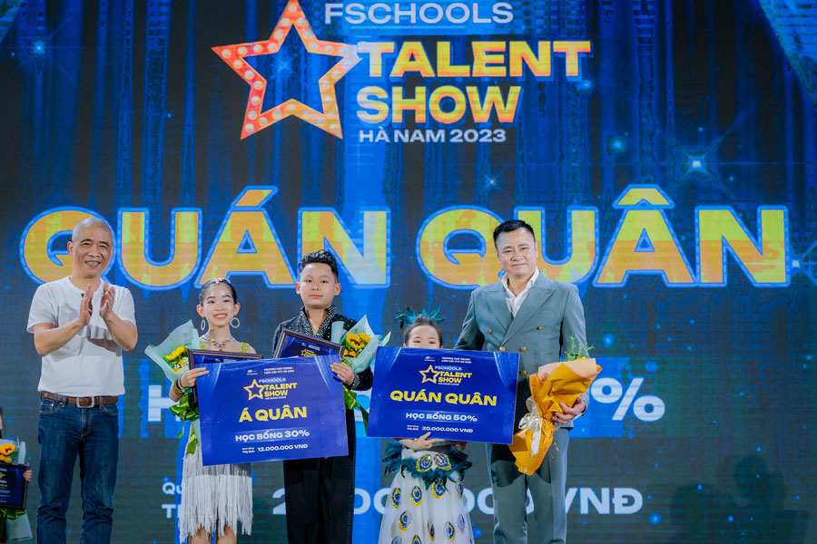 Học sinh tiểu học Thị trấn Quế chiến thắng tại Cuộc thi Tìm kiếm tài năng FSchools Talent Show Hà Nam 2023