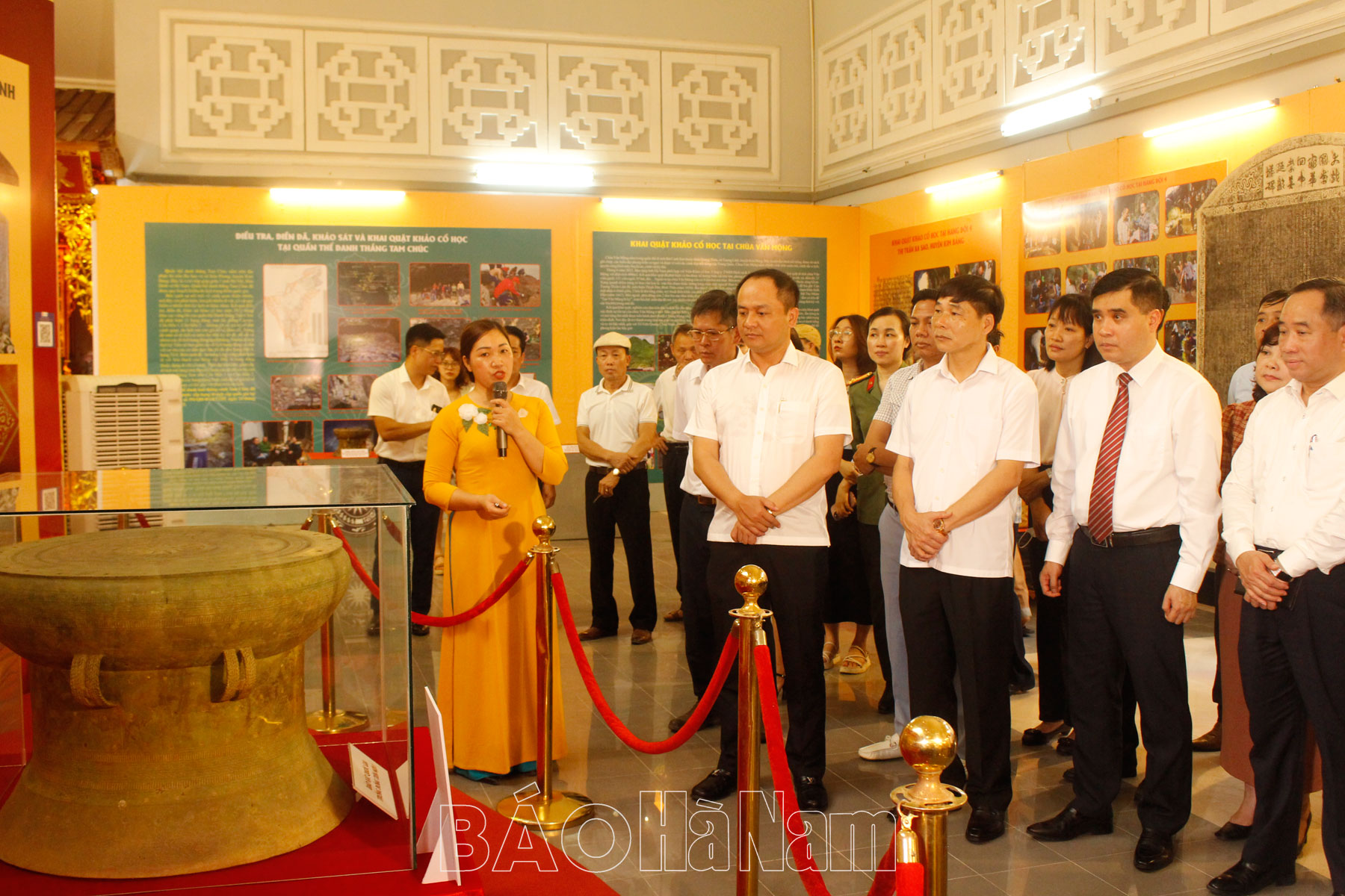 Khai mạc trưng bày “Bảo vật Quốc gia và cổ vật tiêu biểu tỉnh  Hà Nam” và triển lãm “Điêu khắc Phật giáo qua bộ sưu tập của   Bảo tàng Mỹ thuật Việt Nam” năm 2023