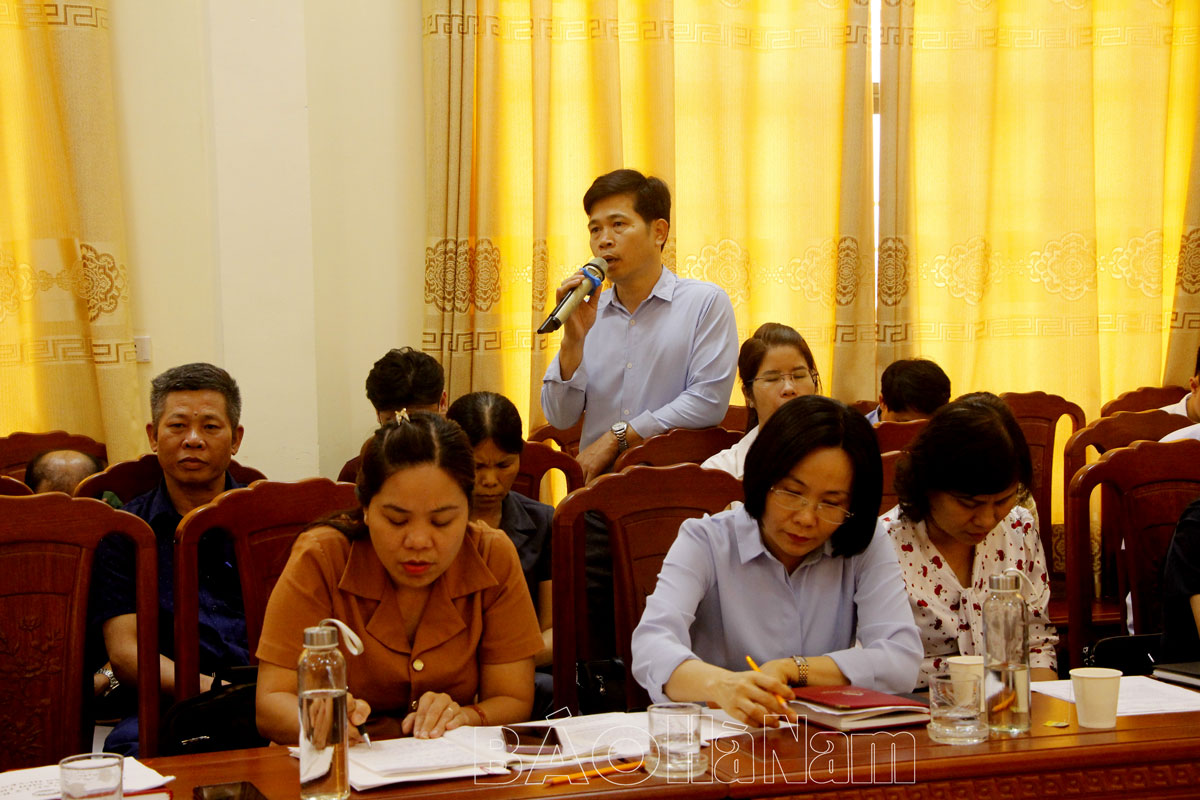 Hội nghị đánh giá và lập kế hoạch chỉnh sửa Đề án bảo vệ môi trườg của Ủy ban MTTQ tỉnh Hà Nam
