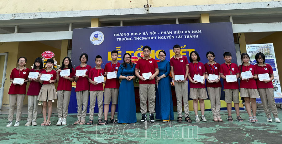 Trường THCS  THPT Nguyễn Tất Thành tổng kết năm học 2022 – 2023