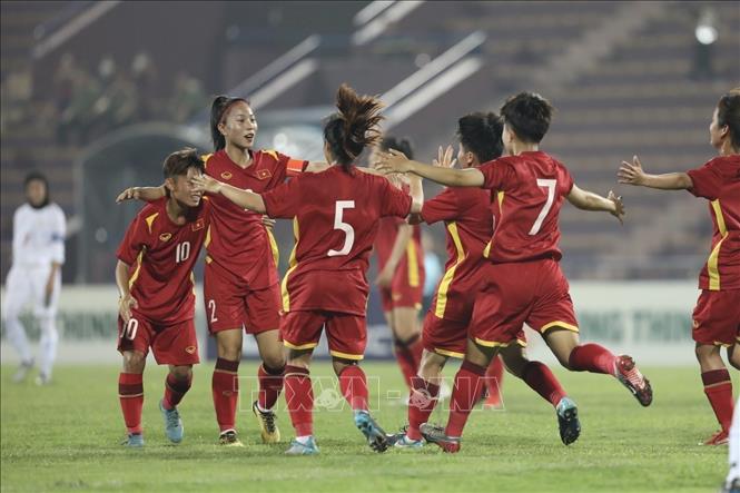 Vòng loại thứ 2 U20 nữ châu Á 2024 Đội Việt Nam thắng thuyết phục Iran với tỷ số 3  2