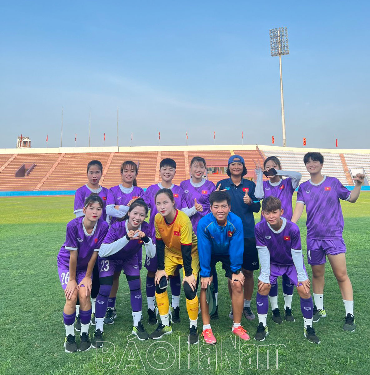 Phong Phú Hà Nam đóng góp 11 cầu thủ cho Đội tuyển U20 nữ Việt Nam thi đấu Giải Bóng đá nữ U20 Châu Á 2024