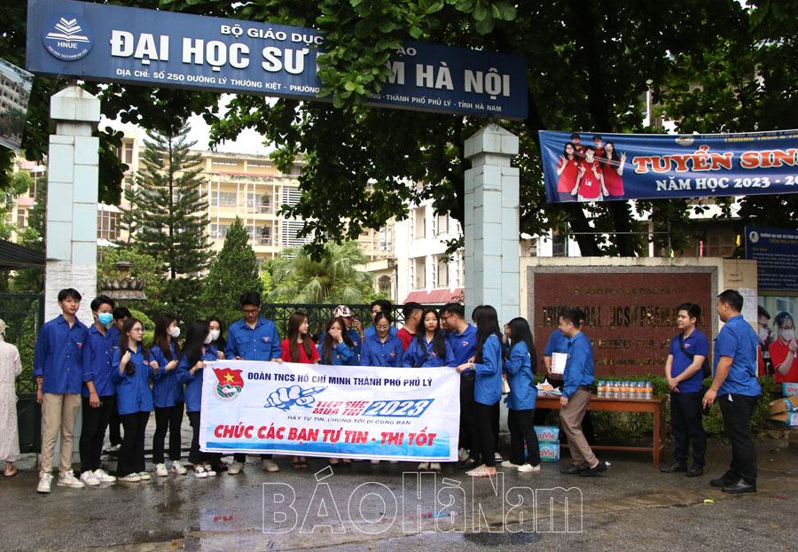 Hơn 1100 thí sinh dự Kỳ thi tuyển sinh lớp 10 năm học 2023 2024  Trường THCSTHPT Nguyễn Tất Thành