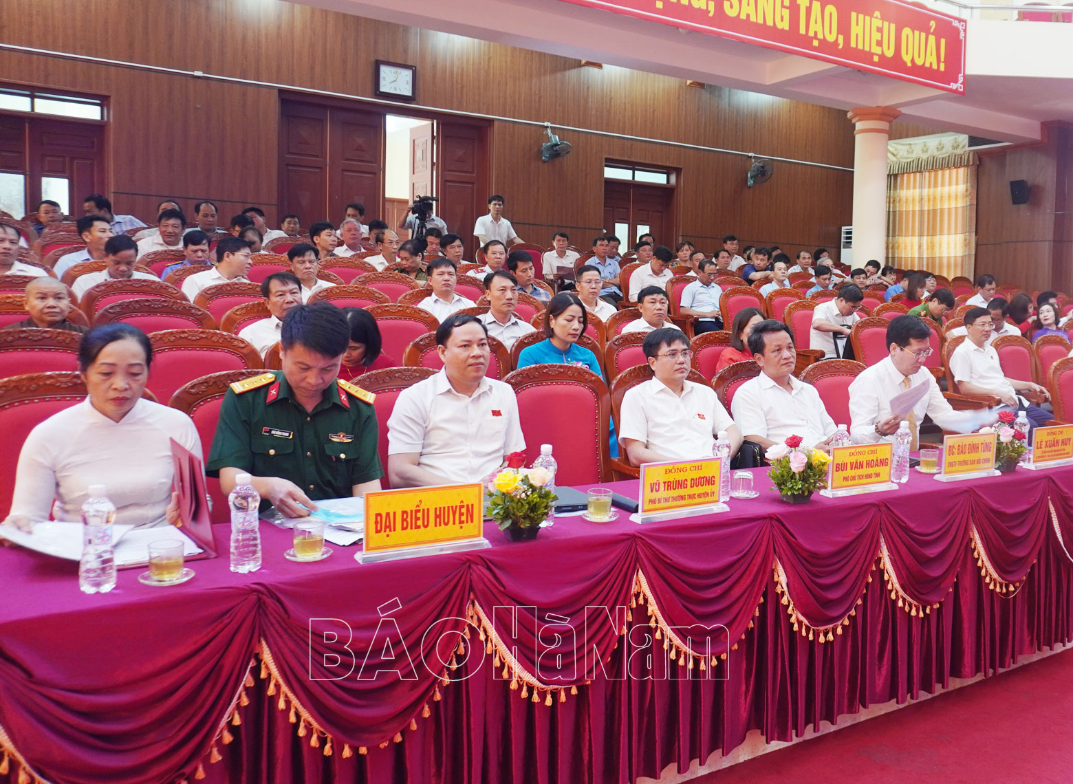              HĐND huyện Bình Lục khai mạc kỳ họp thứ Mười