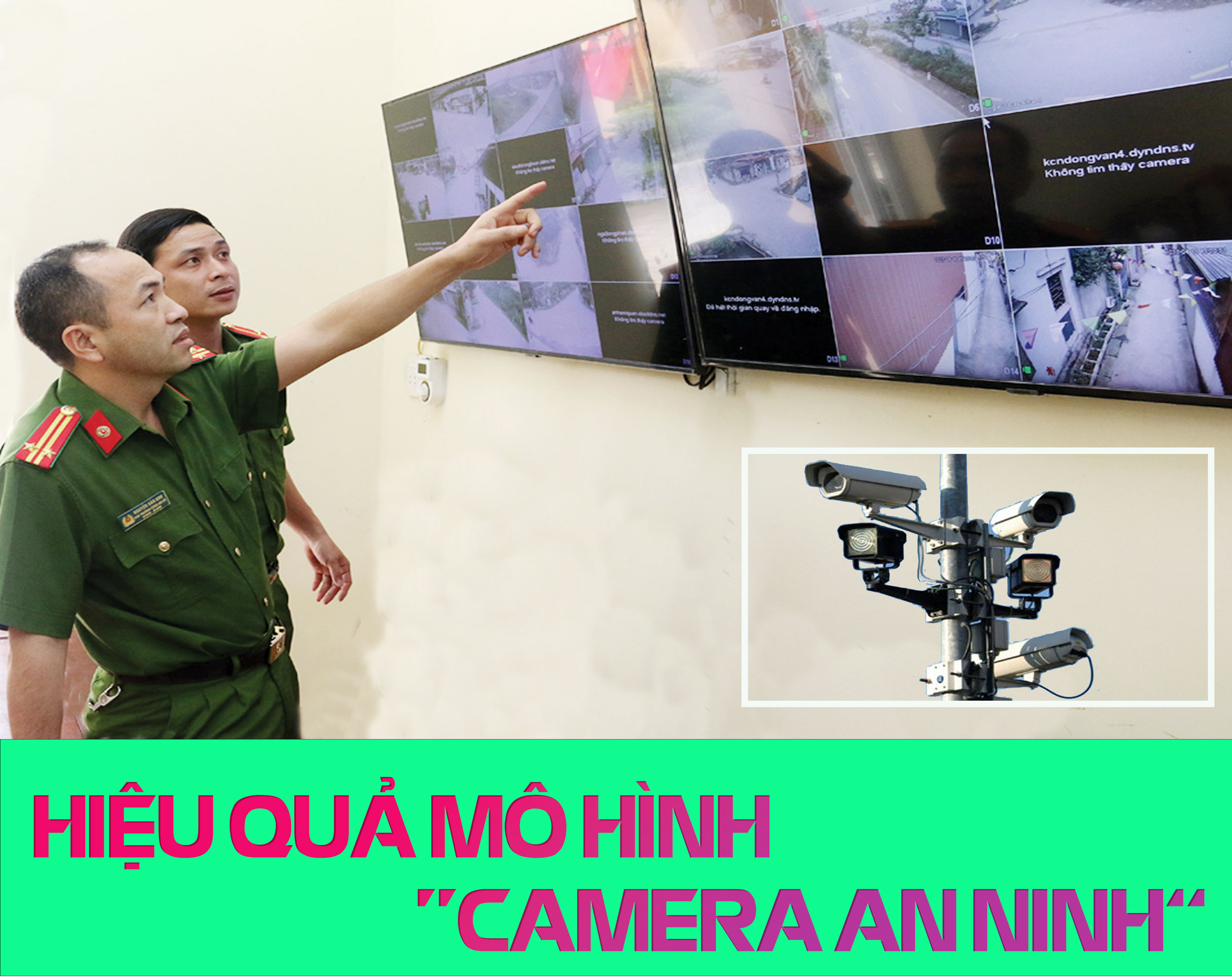 Hiệu quả mô hình  “Camera an ninh”