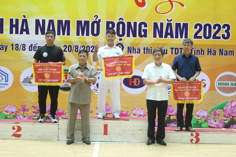 Ấn tượng Giải Võ cổ truyền tỉnh Hà Nam mở rộng năm 2023