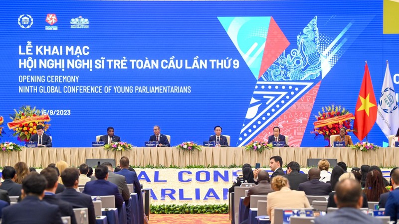 Khai mạc Hội nghị Nghị sĩ trẻ toàn cầu lần thứ 9 tại Hà Nội