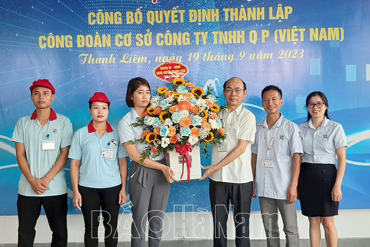 Thành lập CĐCS Công ty TNHH Q P Việt Nam