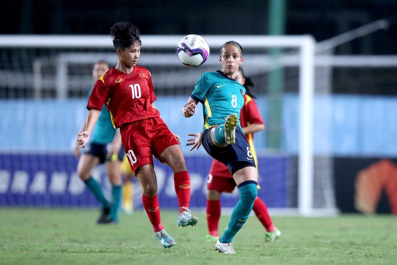 U17 nữ Việt Nam thua ngược Australia ở giải châu Á