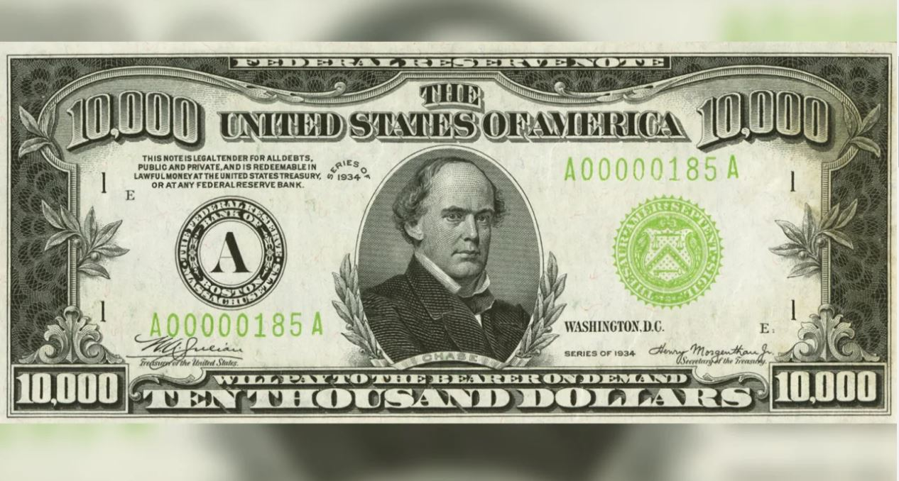 Tờ tiền mệnh giá lớn nhất của Mỹ phá kỷ lục đấu giá