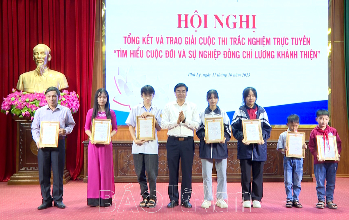 Cuộc thi tìm hiểu cuộc đời sự nghiệp đồng chí Lương Khánh Thiện – Gieo niềm tự hào trong thế hệ trẻ