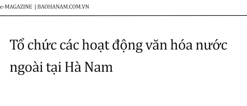 Những vấn đề đặt ra trong phát triển văn hóa ở Hà Nam