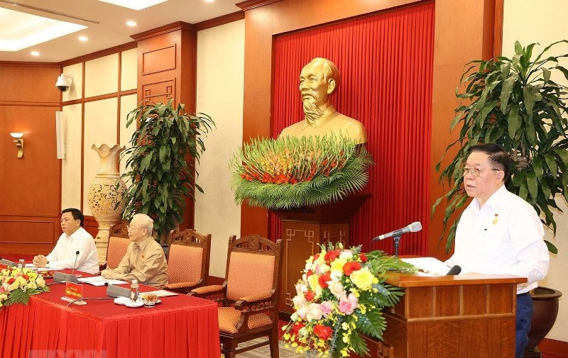 Tổng Bí thư Nguyễn Phú Trọng gặp mặt các điển hình tiêu biểu học tập và làm theo Bác Hồ