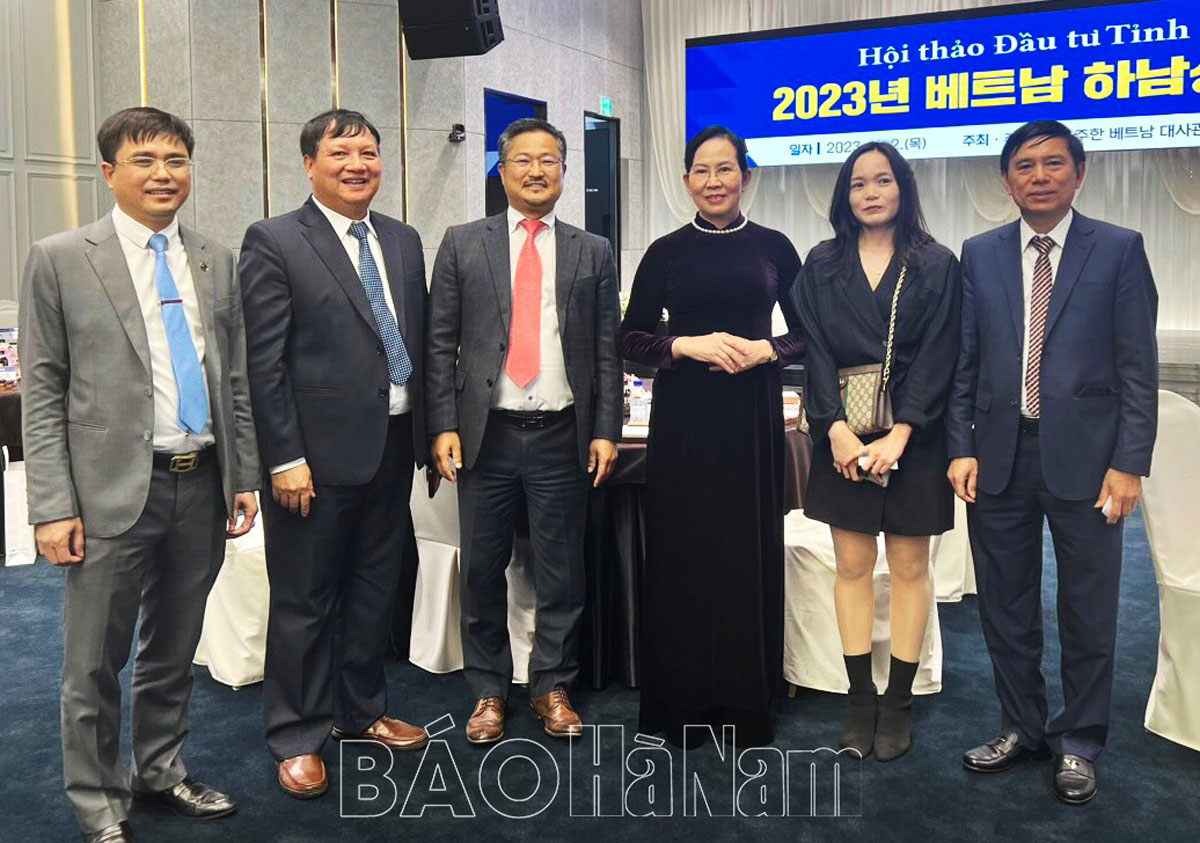 Tỉnh Hà Nam tổ chức Hội thảo xúc tiến đầu tư năm 2023 tại Hàn Quốc