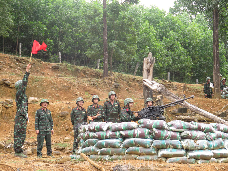 Thanh Liêm giữ vững thế trận trong khu vực phòng thủ