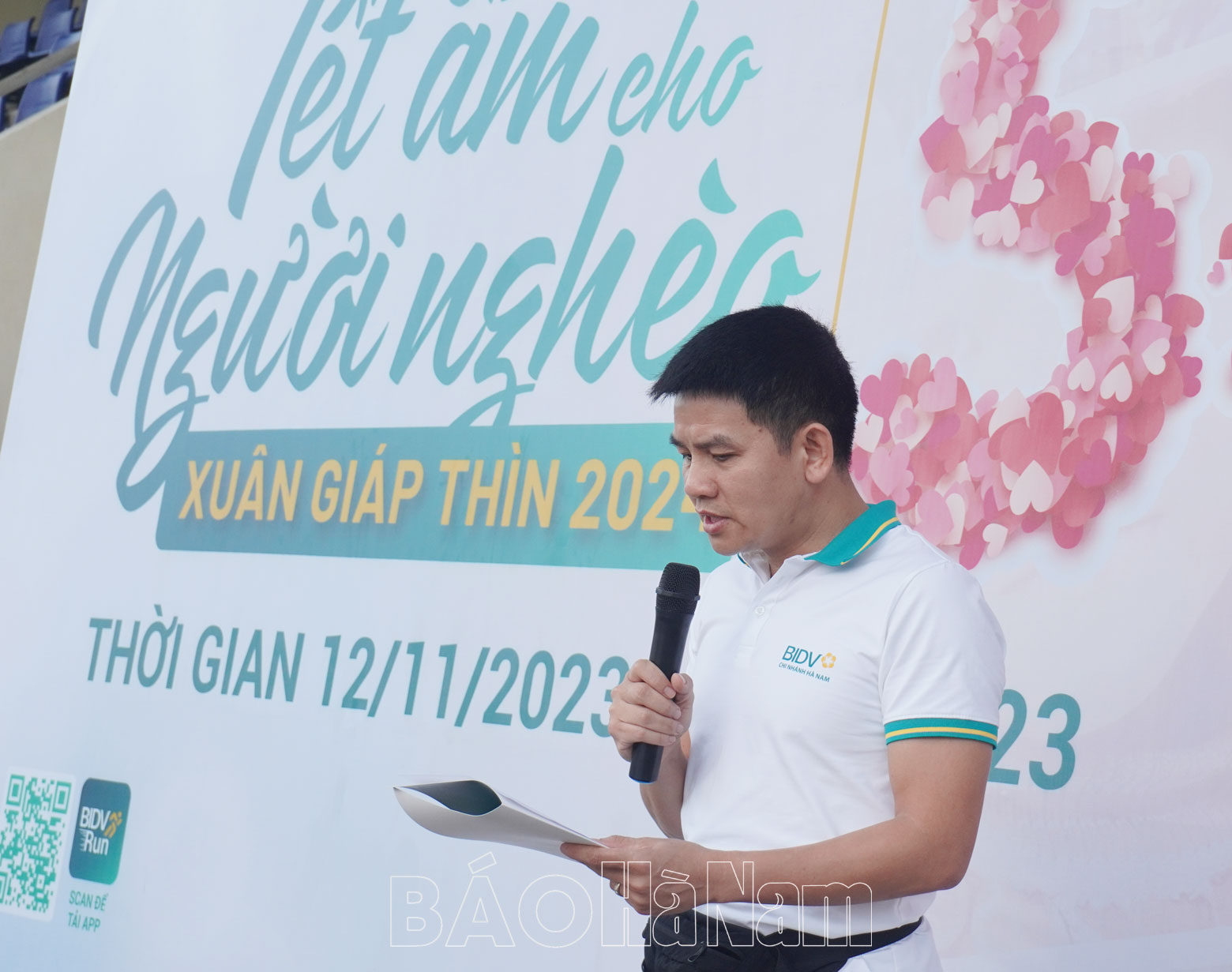 Chi nhánh BIDV Hà Nam tổ chức giải chạy ‘’ Tết ấm cho người nghèo Xuân Giáp Thìn 2024’’