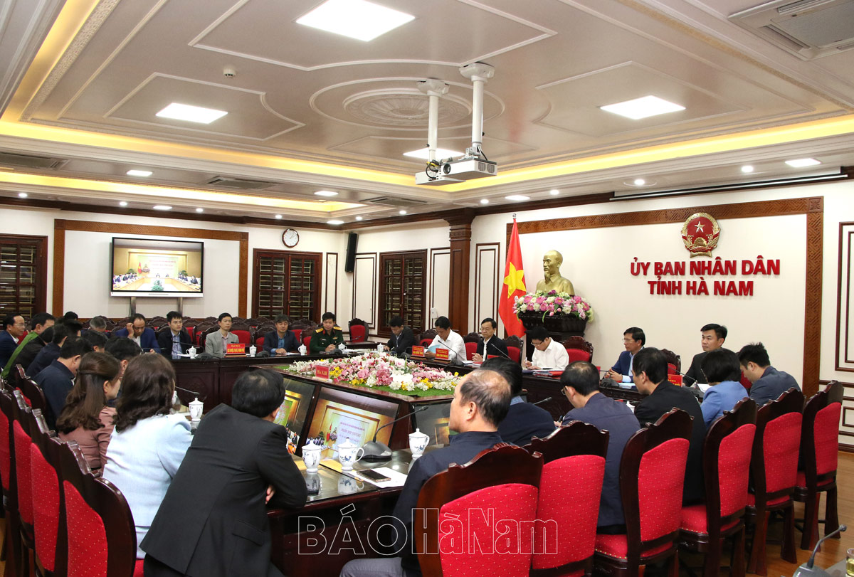 Hội nghị trực tuyến Phiên họp thứ 6 của BCĐ CCHC của Chính phủ