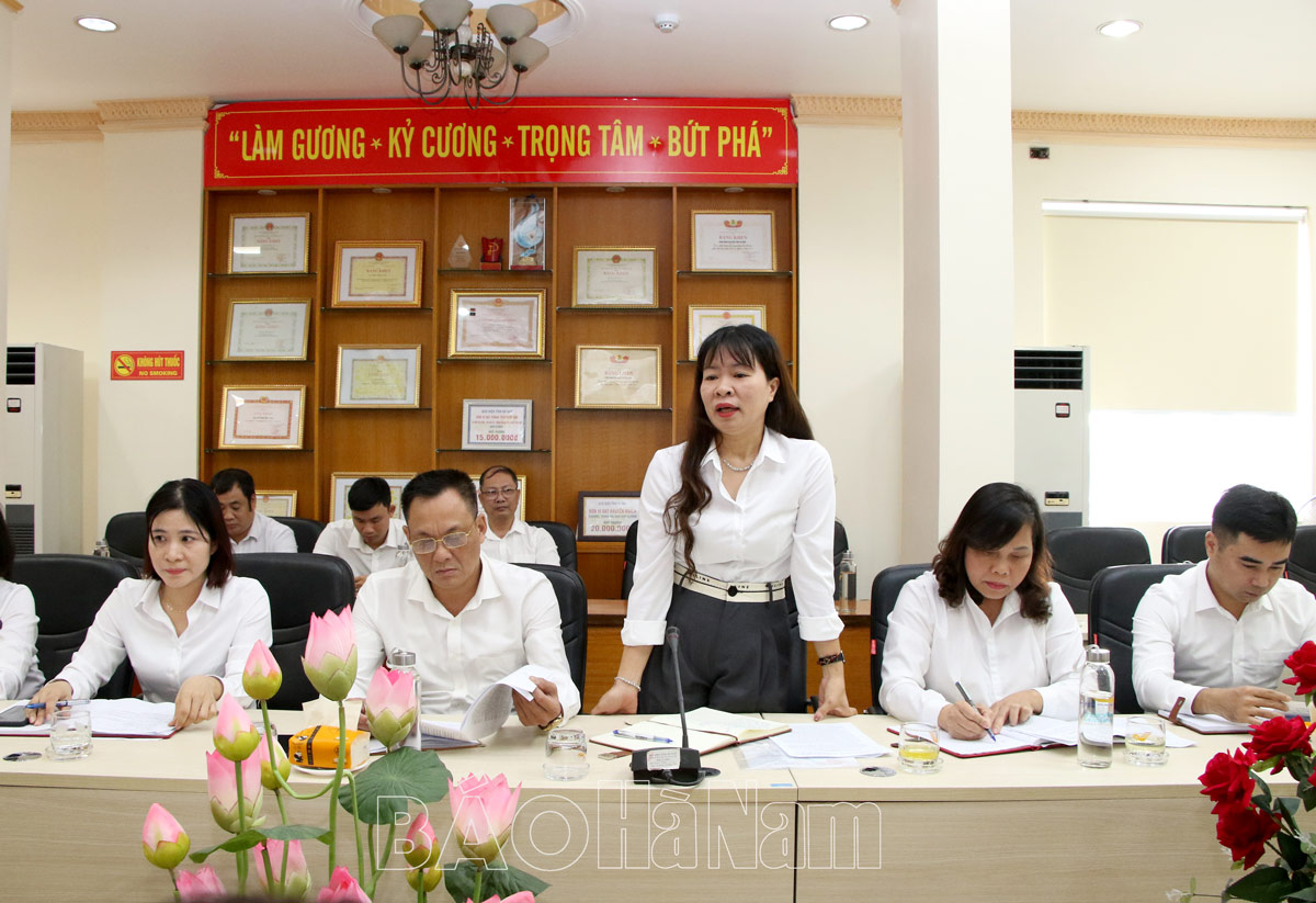 Triển khai Kế hoạch phối hợp thực hiện các dịch vụ công trực tuyến giữa Công an tỉnh và Bưu điện tỉnh Hà Nam