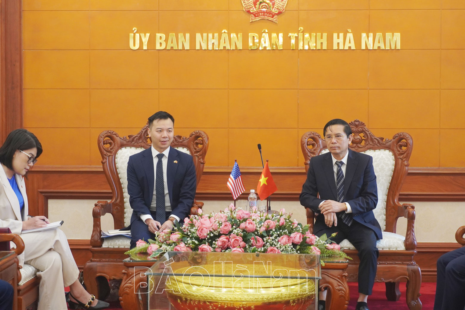 UBND tỉnh tiếp đại diện Đại sứ quán Hoa Kỳ tại Việt Nam