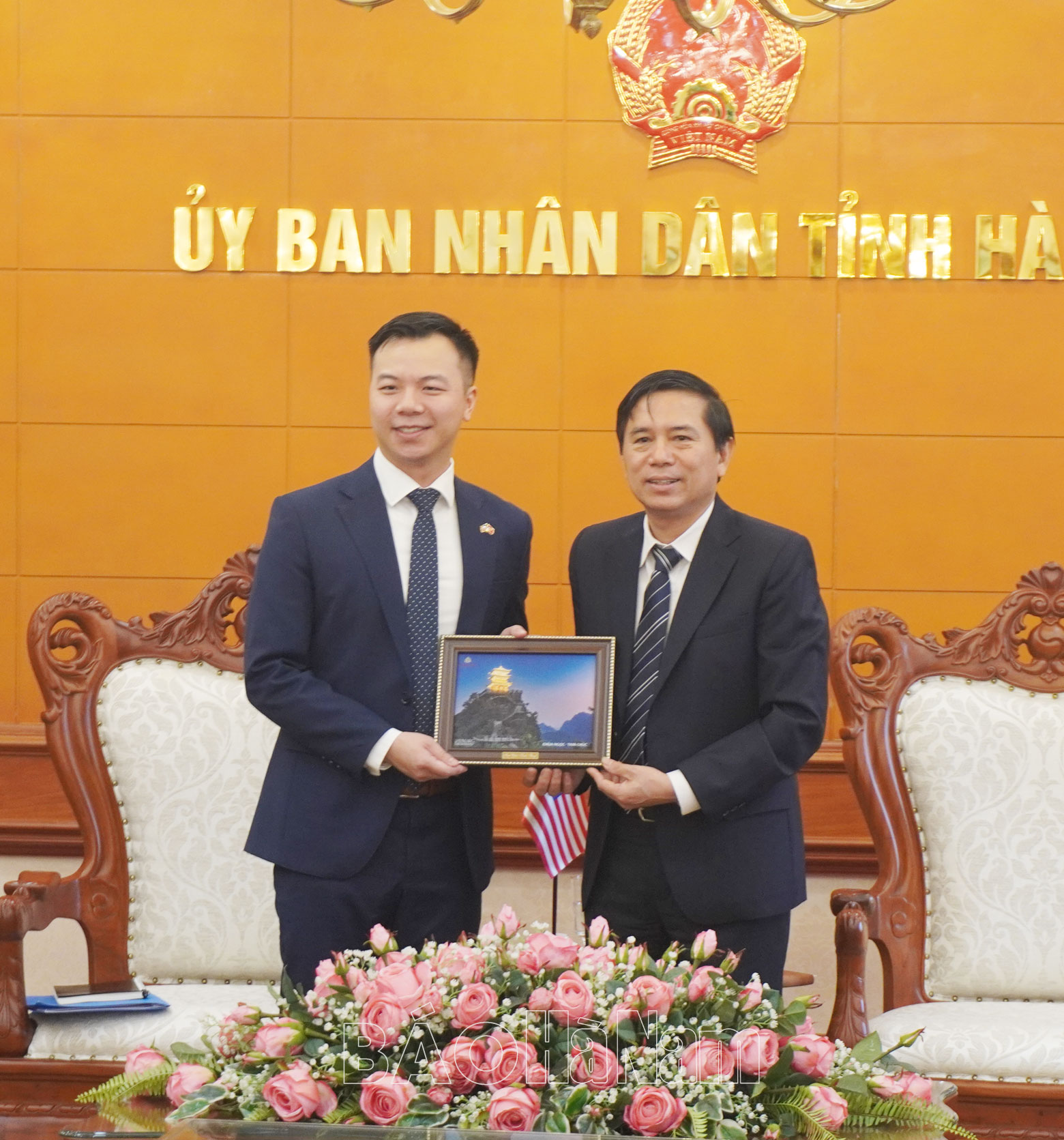UBND tỉnh tiếp đại diện Đại sứ quán Hoa Kỳ tại Việt Nam