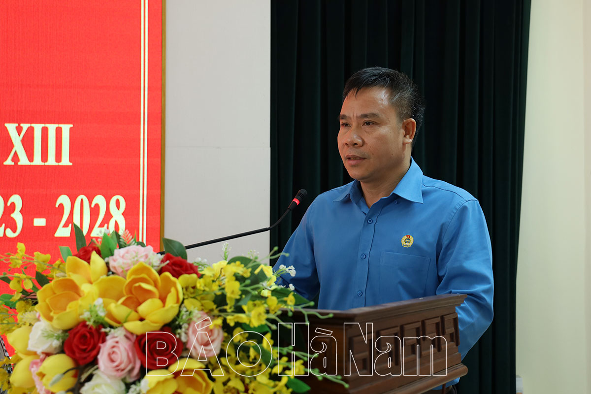 Gặp mặt Đoàn đại biểu dự Đại hội Công đoàn Việt Nam lần thứ XIII nhiệm kỳ 20232028