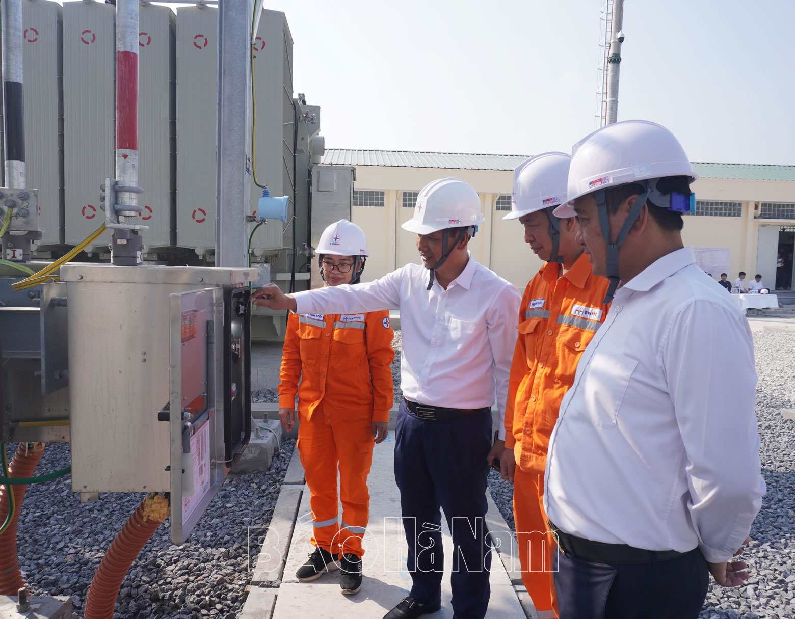 Công ty Điện lực Hà Nam tổ chức đóng điện TBA 110 kV Nhân Mỹ 