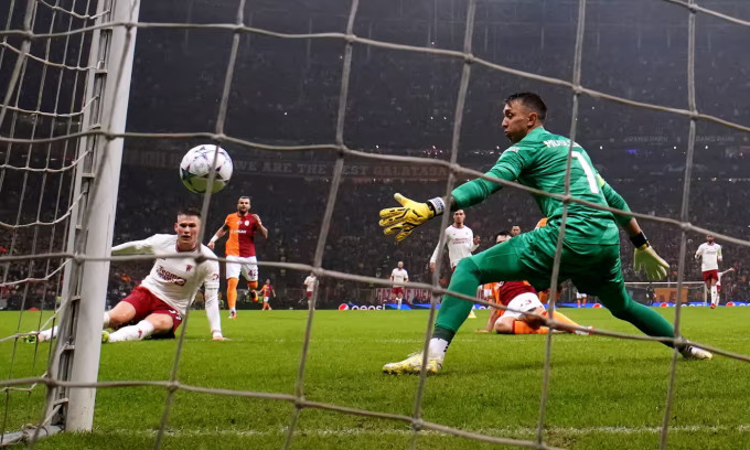 Hòa Galatasaray Man Utd có nguy cơ bị loại sớm tại Champions League 