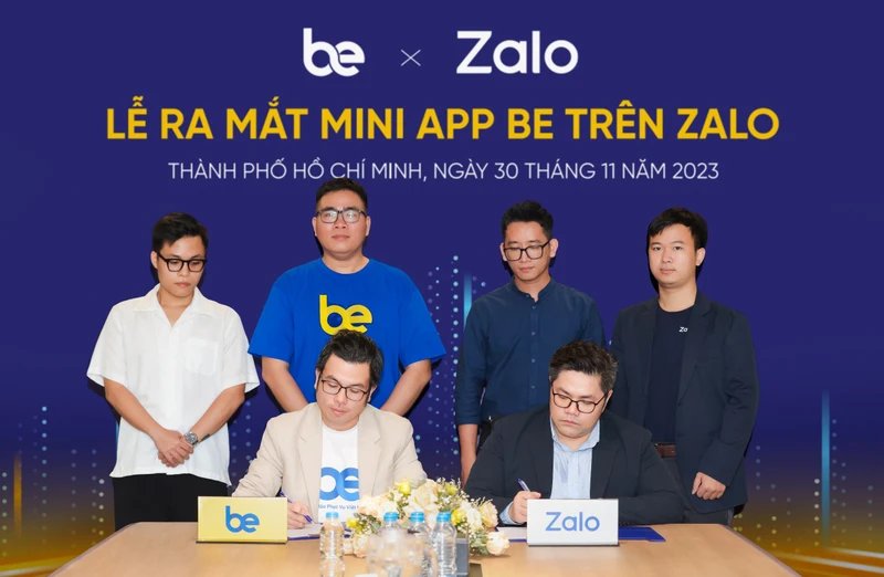 Be chính thức ra mắt tính năng đặt xe trên Zalo mini app