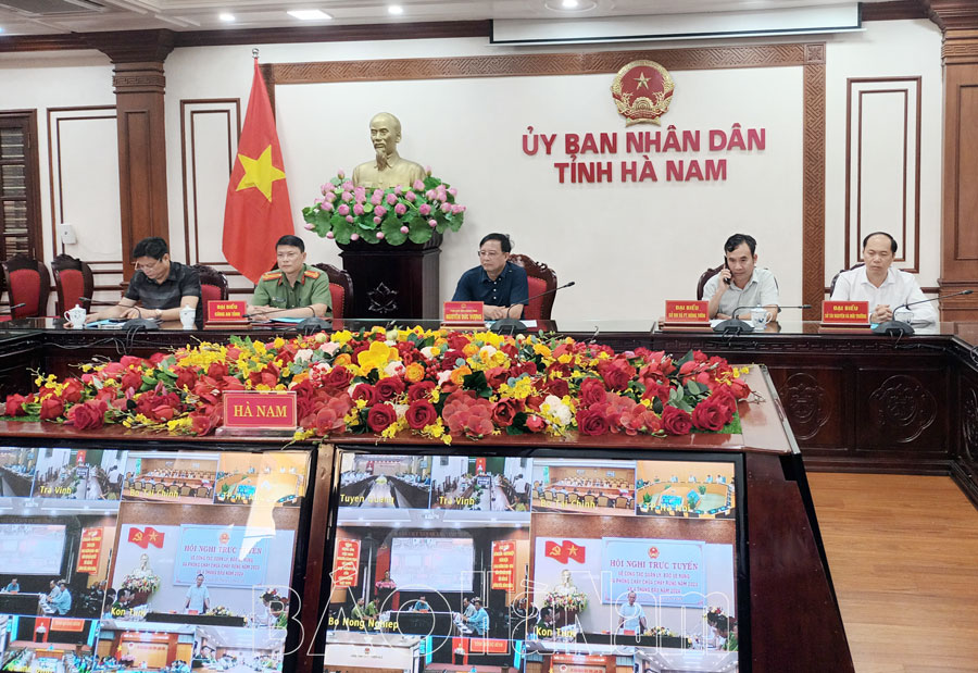 Hội nghị trực tuyến công tác quản lý bảo vệ rừng và phòng cháy chữa cháy rừng