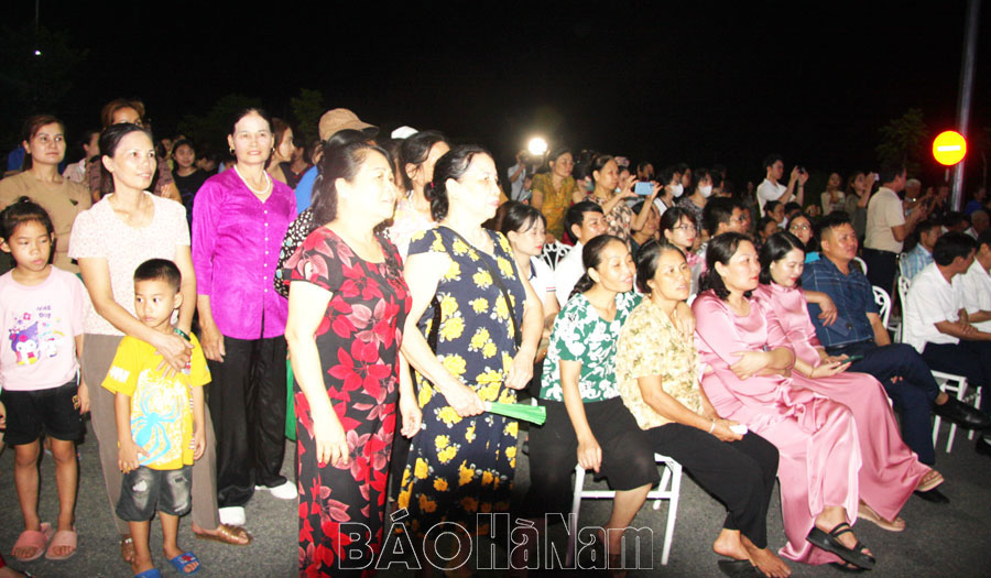 Chương trình văn nghệ chào mừng thành công Đại hội đại biểu MTTQ Việt Nam tỉnh Hà Nam