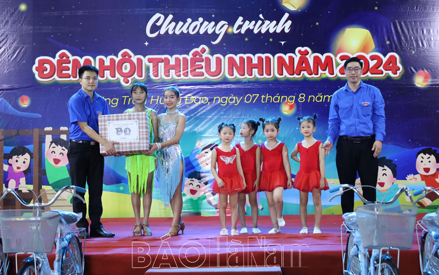 Sôi nổi chương trình Ngày hội thiếu nhi phường Trần Hưng Đạo năm 2024
