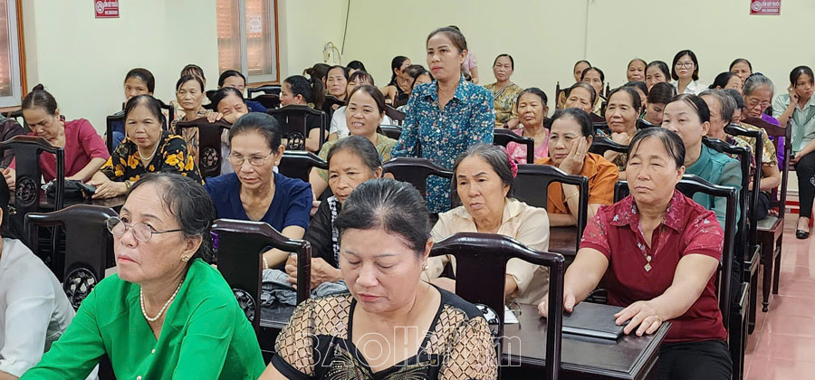 Bồi dưỡng nghiệp vụ công tác hội cho gần 700 cán bộ phụ nữ