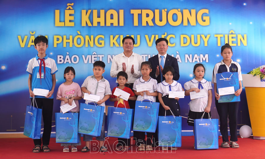 Bảo Việt Nhân thọ Hà Nam khai trương Văn phòng khu vực thị xã Duy Tiên