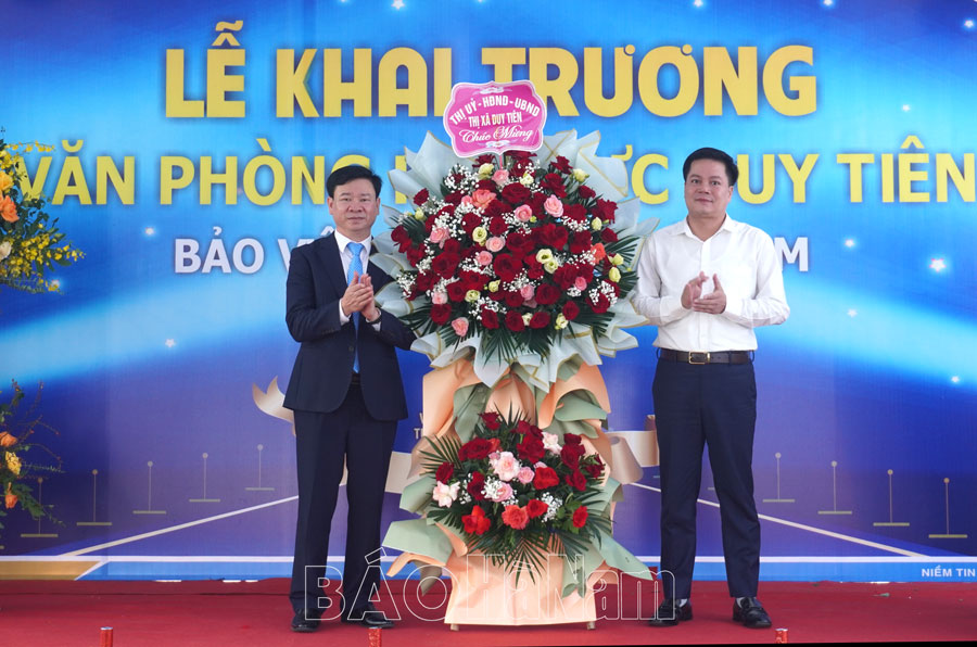 Bảo Việt Nhân thọ Hà Nam khai trương Văn phòng khu vực thị xã Duy Tiên