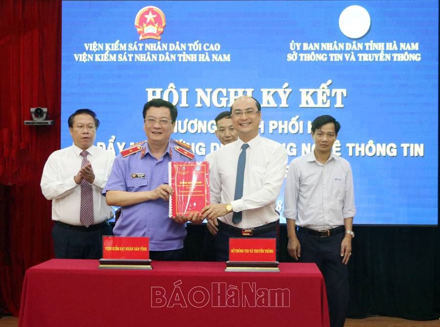 Ngành Kiểm sát Hà Nam đẩy mạnh ứng dụng công nghệ thông tin chuyển đổi số