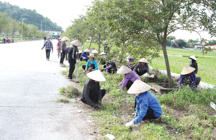 Xây dựng xã NTM nâng cao kiểu mẫu “vượt đích”