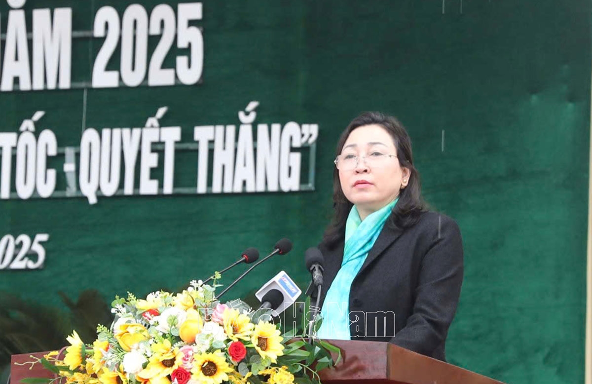 Bộ CHQS tỉnh tổ chức lễ ra quân huấn luyện năm 2025