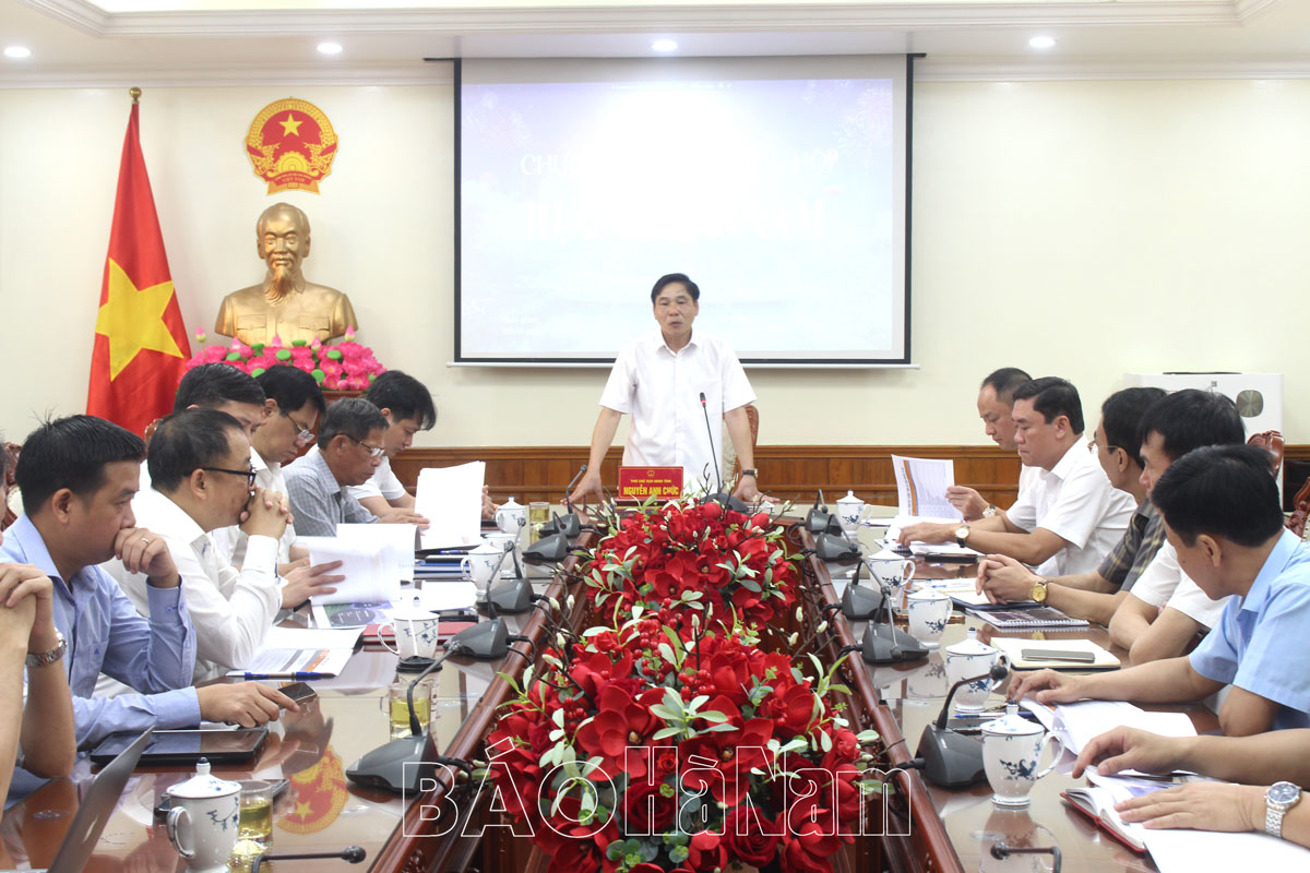 Hội nghị nghe báo cáo công tác chuẩn bị Khai mạc Tuần Văn hoá Du lịch năm 2025