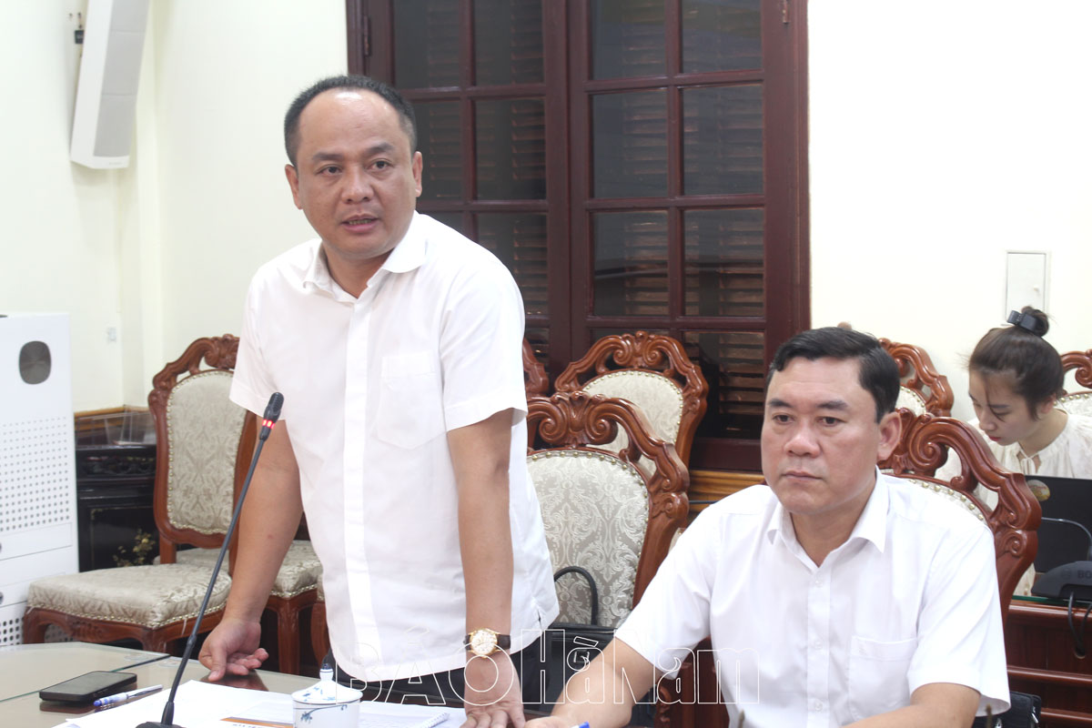 Hội nghị nghe báo cáo công tác chuẩn bị Khai mạc Tuần Văn hoá Du lịch năm 2025