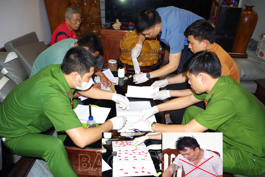 Hà Nam Bắt đối tượng tàng trữ 468 viên ma túy tổng hợp có 06 tiền án