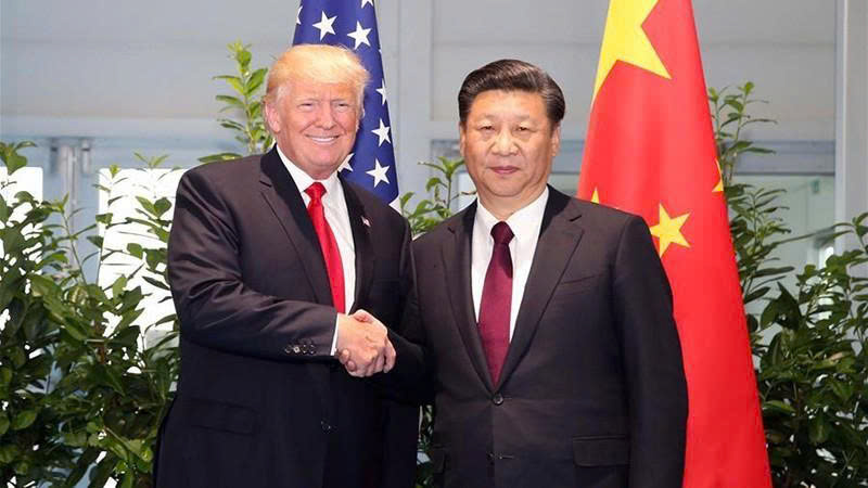 Chủ tịch Trung Quốc Tập Cận Bình và Tổng thống Mỹ Donald Trump điện đàm