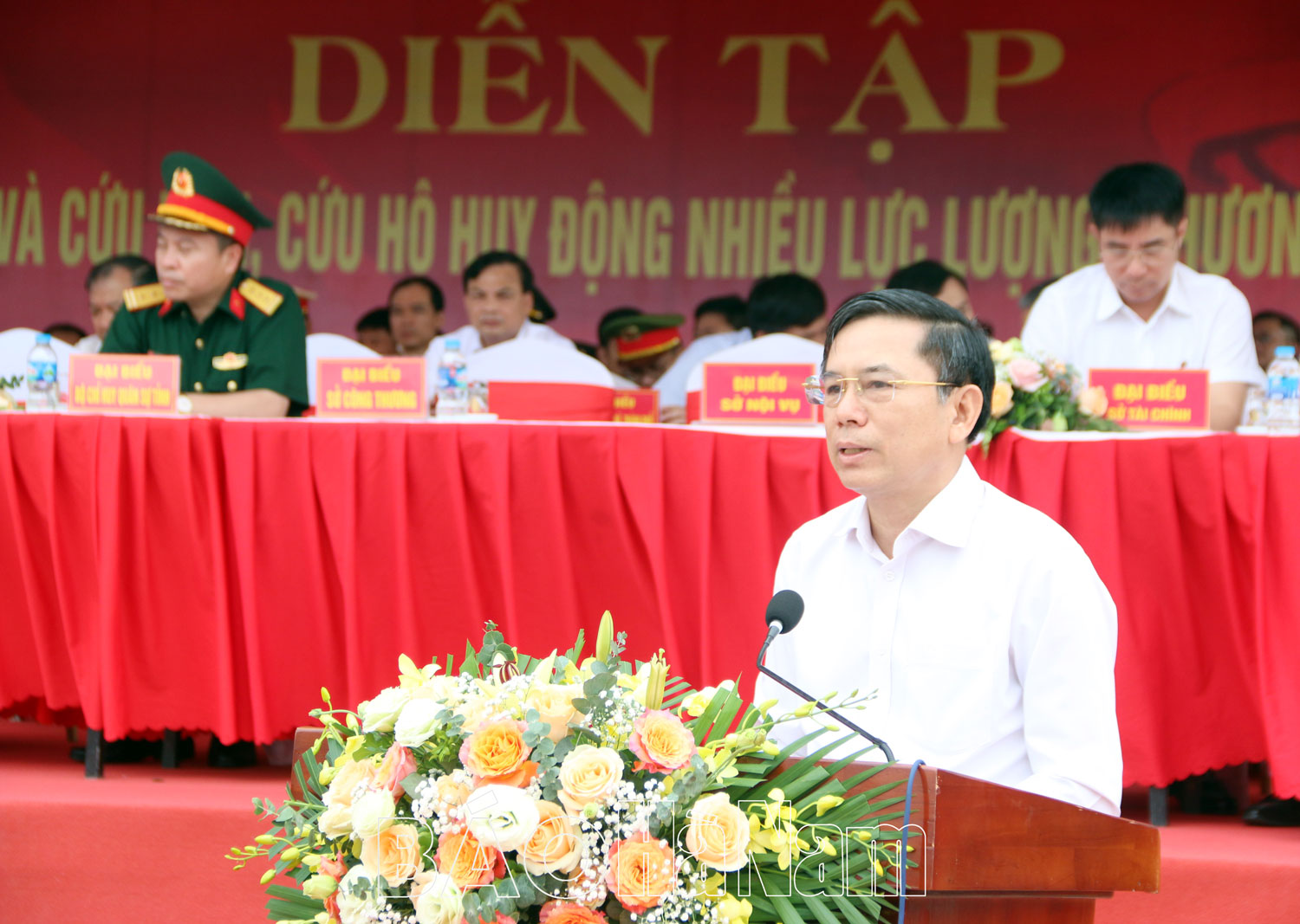 Hà Nam: Diễn Tập PCCC Lớn Nâng Cao Khả Năng Ứng Phó 9 Đồng chí Trần Xuân Dưỡng chỉ đạo diễn tập